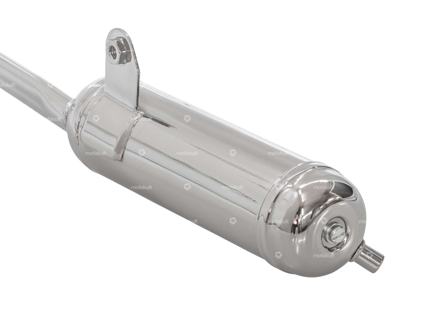 Auspuff 20 mm Chrom | Piaggio Ciao, Bravo Carousel Image 3