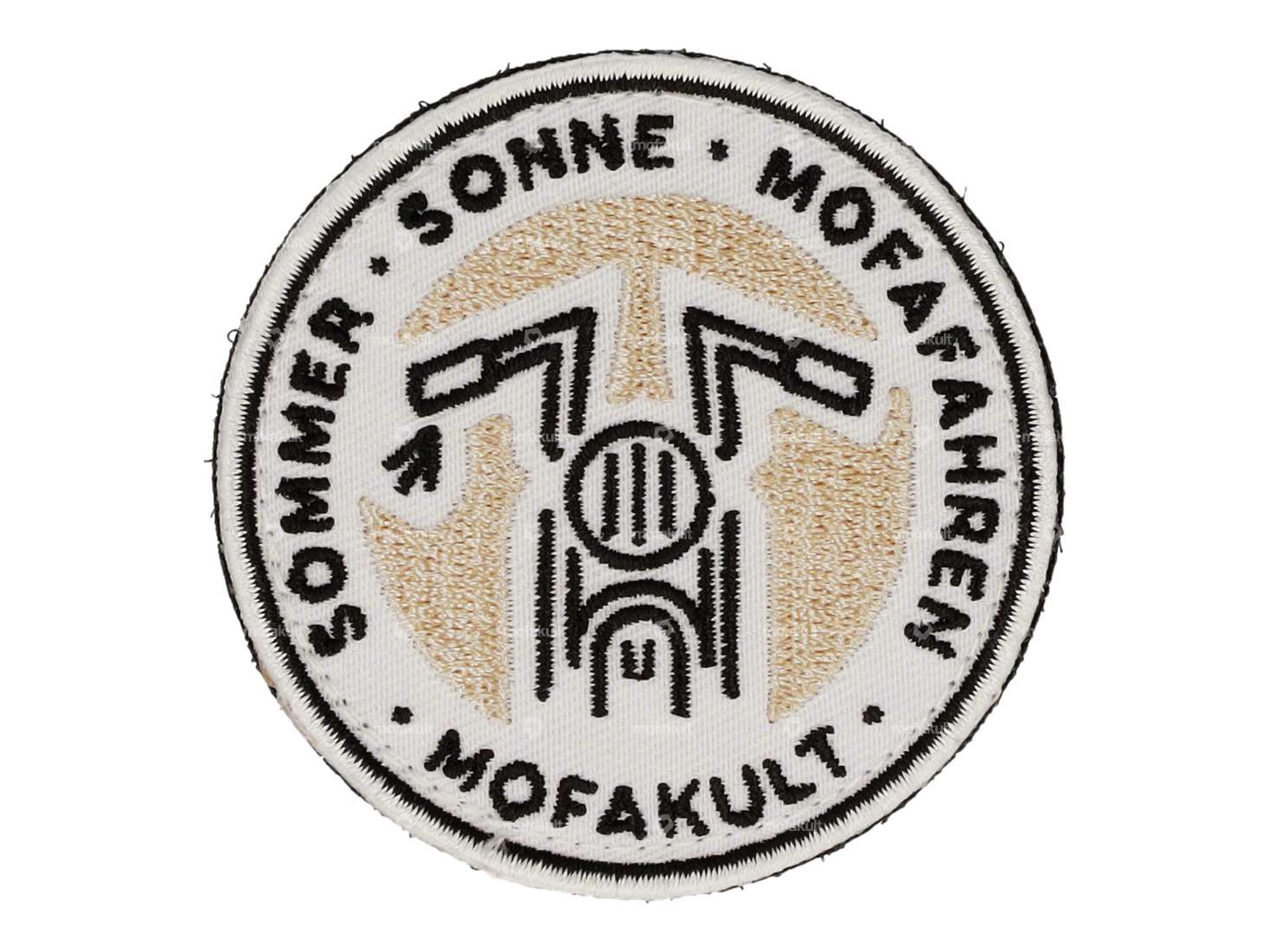 toppa mk-Merch "Estate-Sole-Motociclismo" rotonda Carousel Image 1