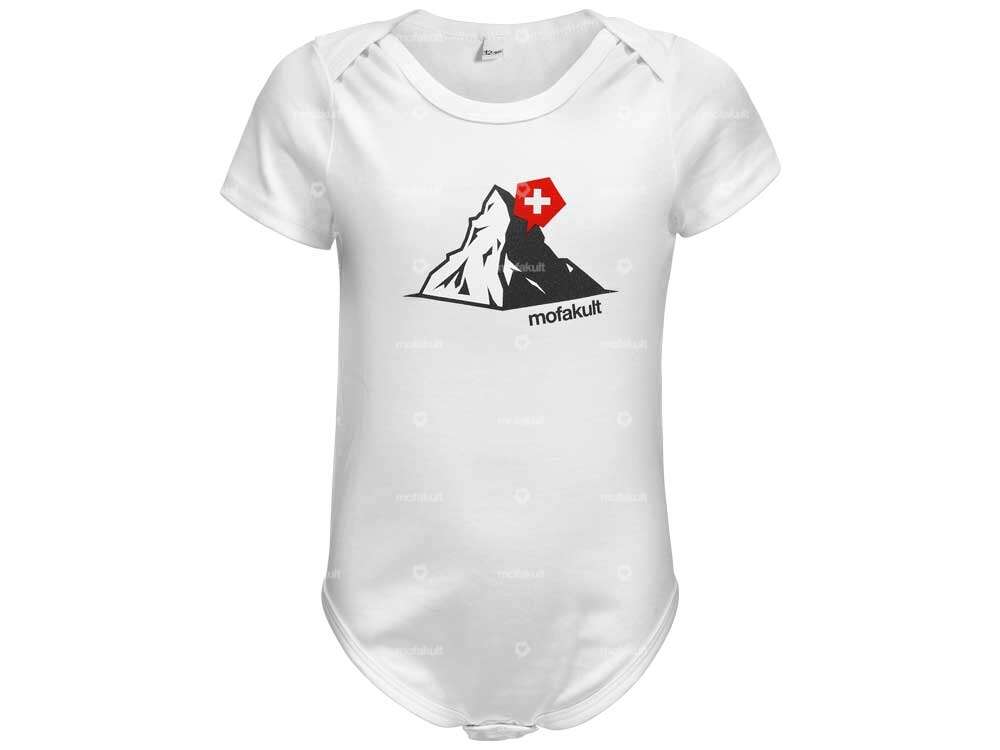 mk-Merch mofakult romper Matterhorn White Babies (3 - 18 months) Carousel Image 1