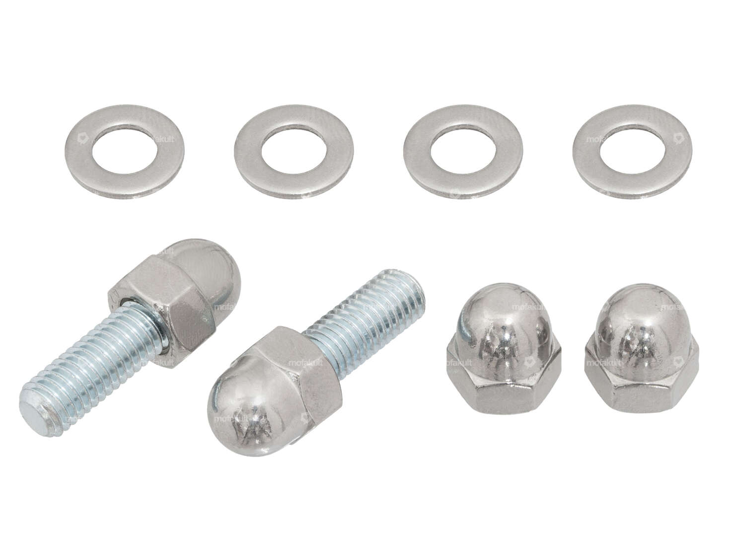 Set di viti di rilancio swiing® per montaggio sella Inox | Puch Sport X30 NS, NL, NG-2AH Carousel Image 1