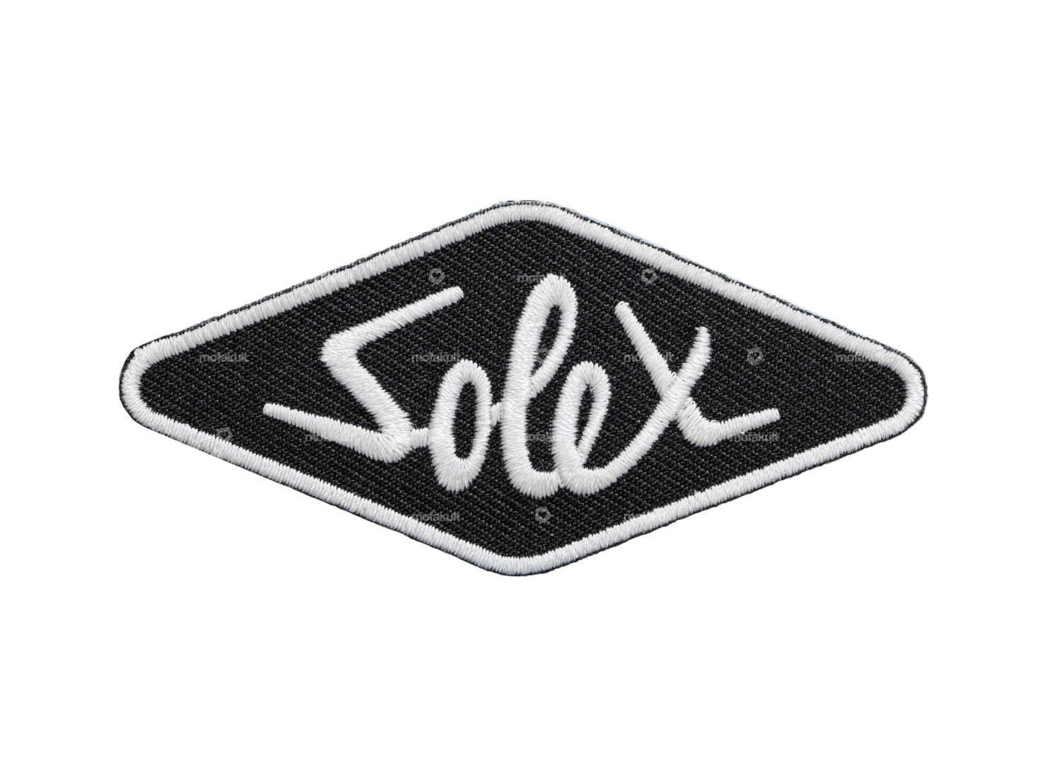 mk-Merch Aufnäher «Solex» 80 x 40 mm schwarz Carousel Image 1
