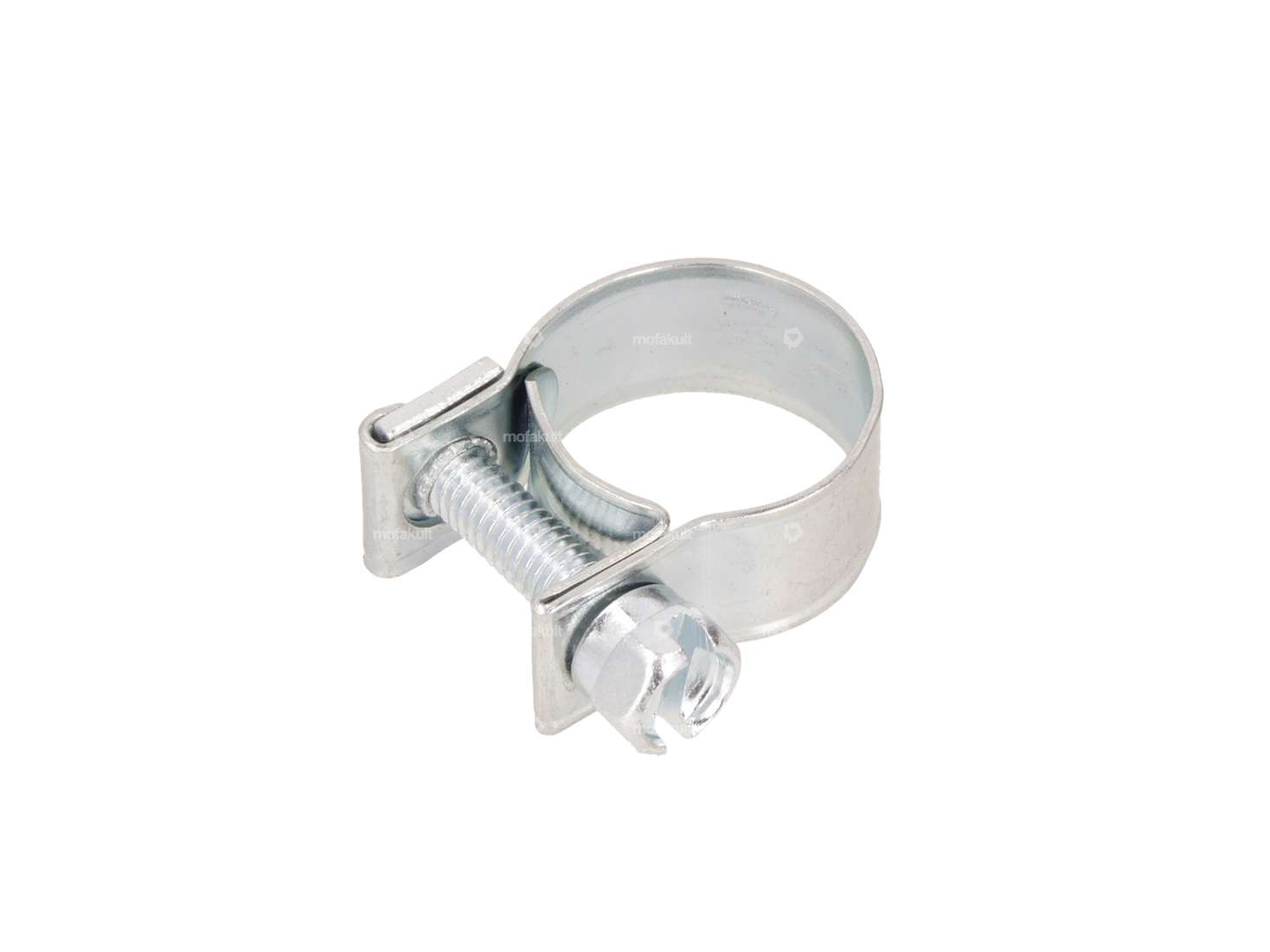 Solid screw clamp 14 - 16 mm W1 - galvanized Carousel Image 1
