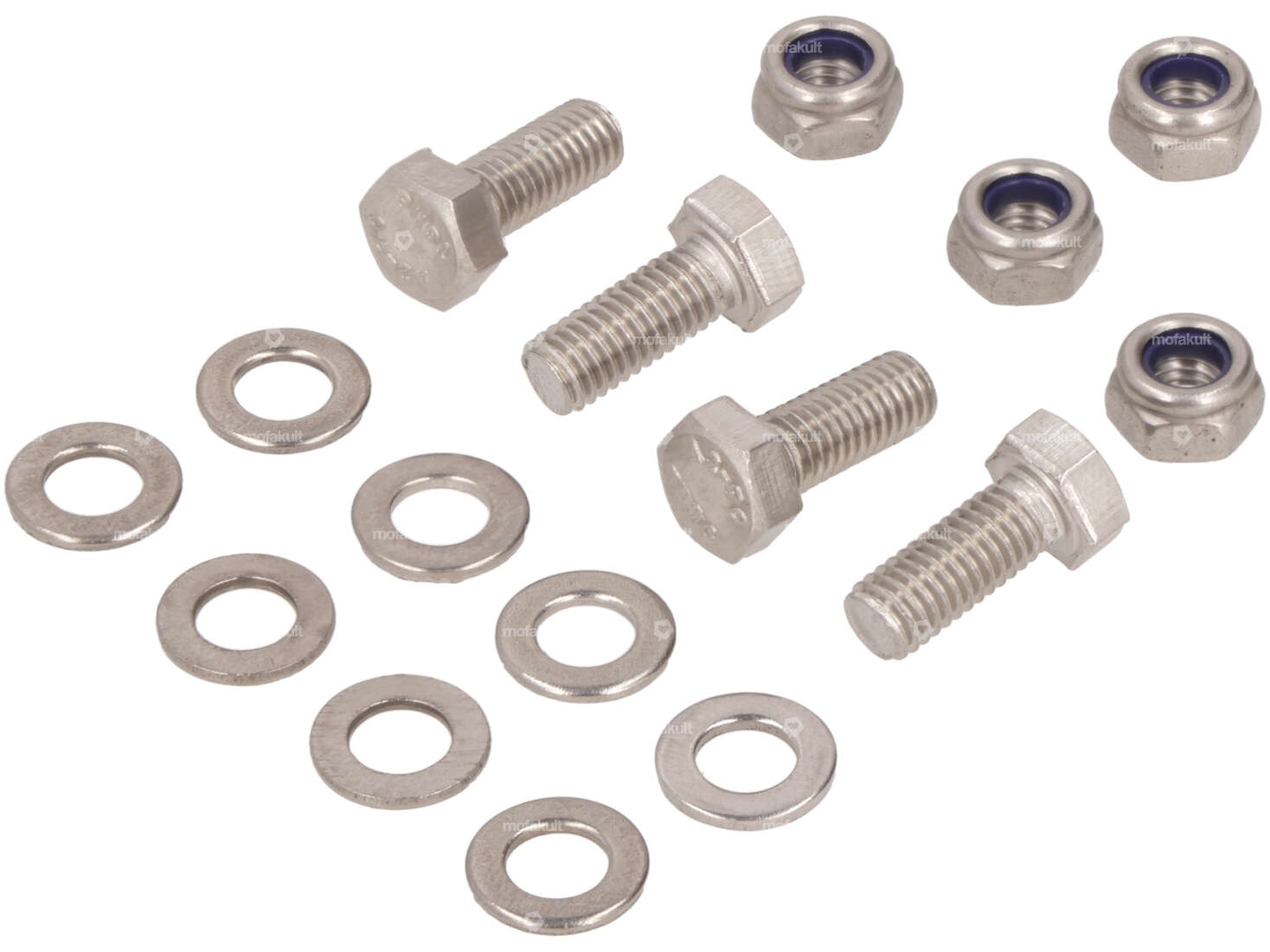 swiing® revival Schrauben-Set Zusatzgepäckträger Inox | Pony GTX 521 Carousel Image 1