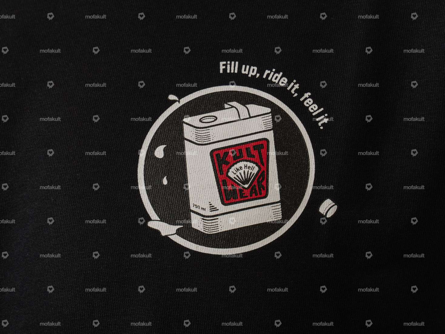 Maglietta Kultwear "Canister" oversize Carousel Image 3