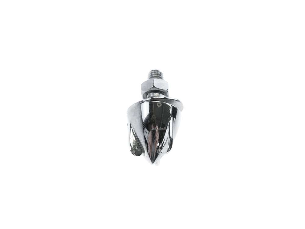 Bullet Wings decorative screw chrome (M6 threaded pin) Carousel Image 3