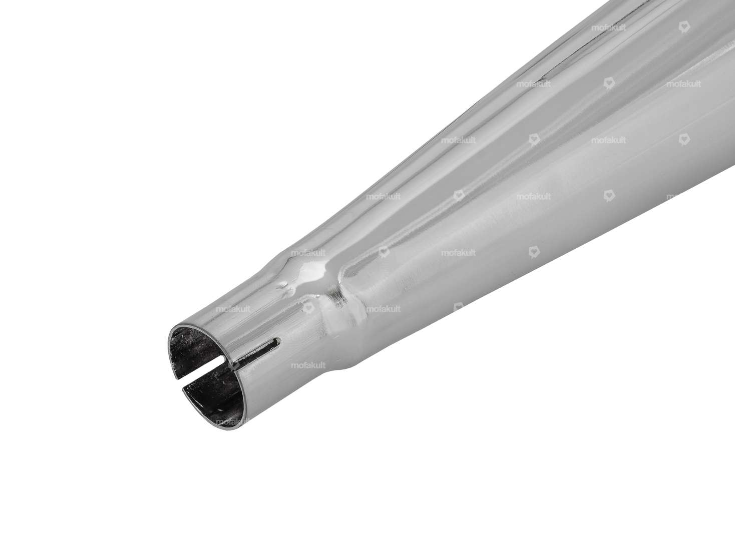 swiing® ingenious cigar Ø 28 / 70 mm chrome (reso exhaust) Carousel Image 4