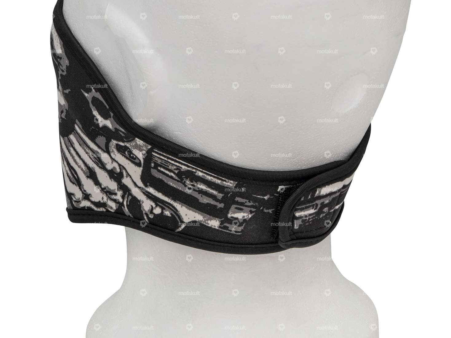 Maschera facciale "Skull Gun Carousel Image 2