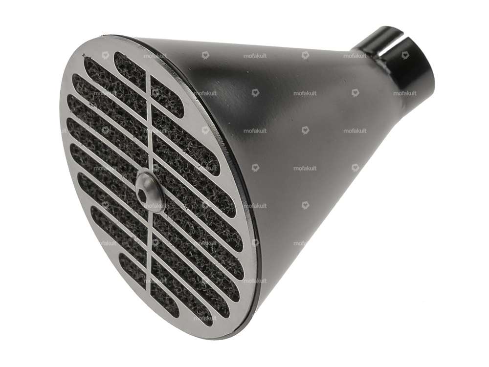 MLM piastra filtro aria Ø 20 mm Bing Inox nero Carousel Image 1