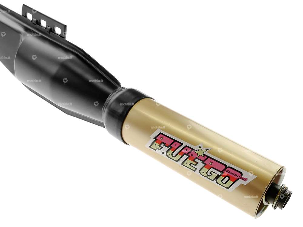 Jamarcol Fuego Auspuff schwarz | Puch Carousel Image 3