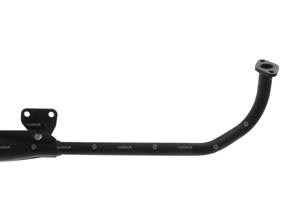 Scarico 22 mm uscita diritta nero | Tomos A3 Carousel Image 2