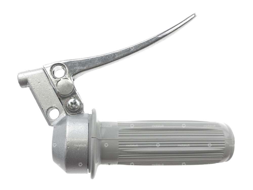 Manopola dell'acceleratore solida in fusione a punta grigia Carousel Image 1