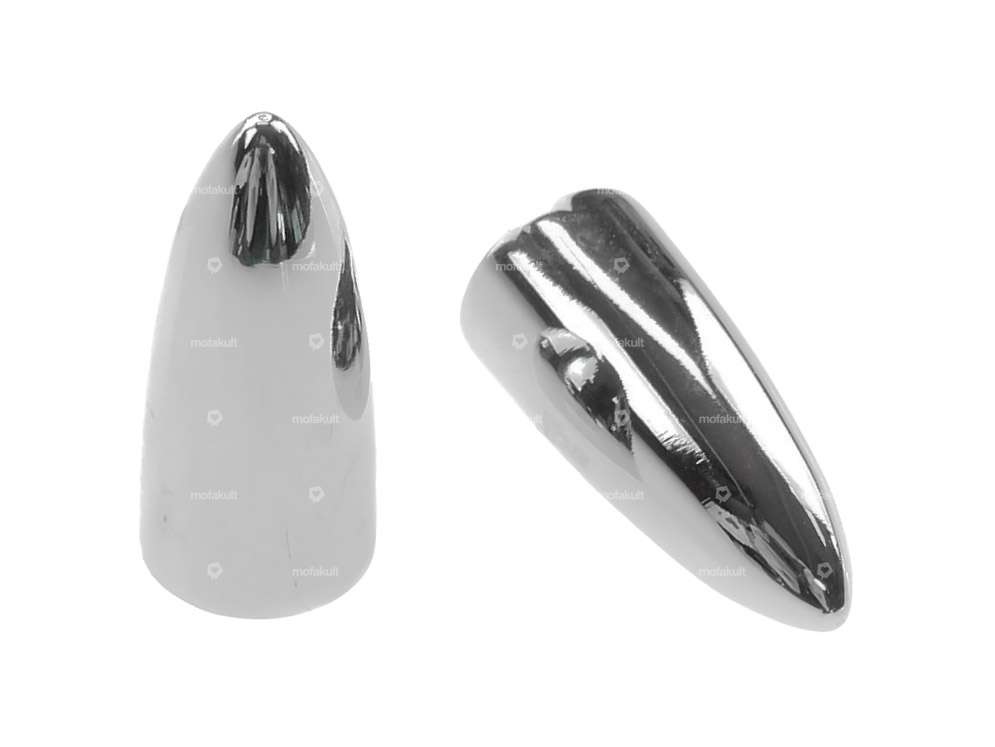 Tappi valvola Bullet chrome (metallo) Carousel Image 1