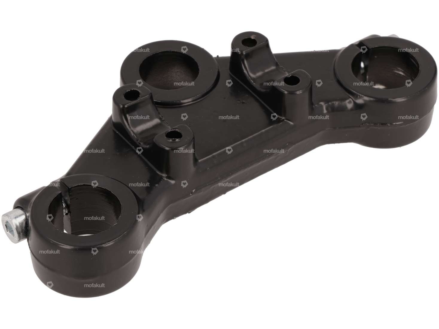 Albero triplo superiore EBR in alluminio (longheroni Ø 28 mm) nero Carousel Image 1