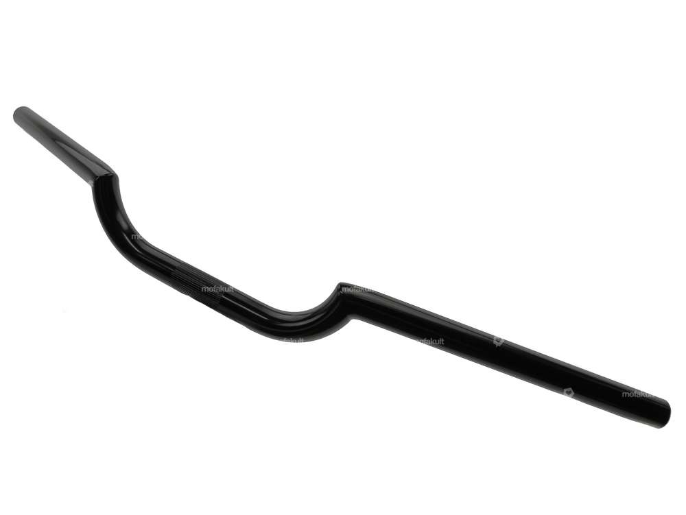 Handlebar fork plate 7cm Racing black Carousel Image 2