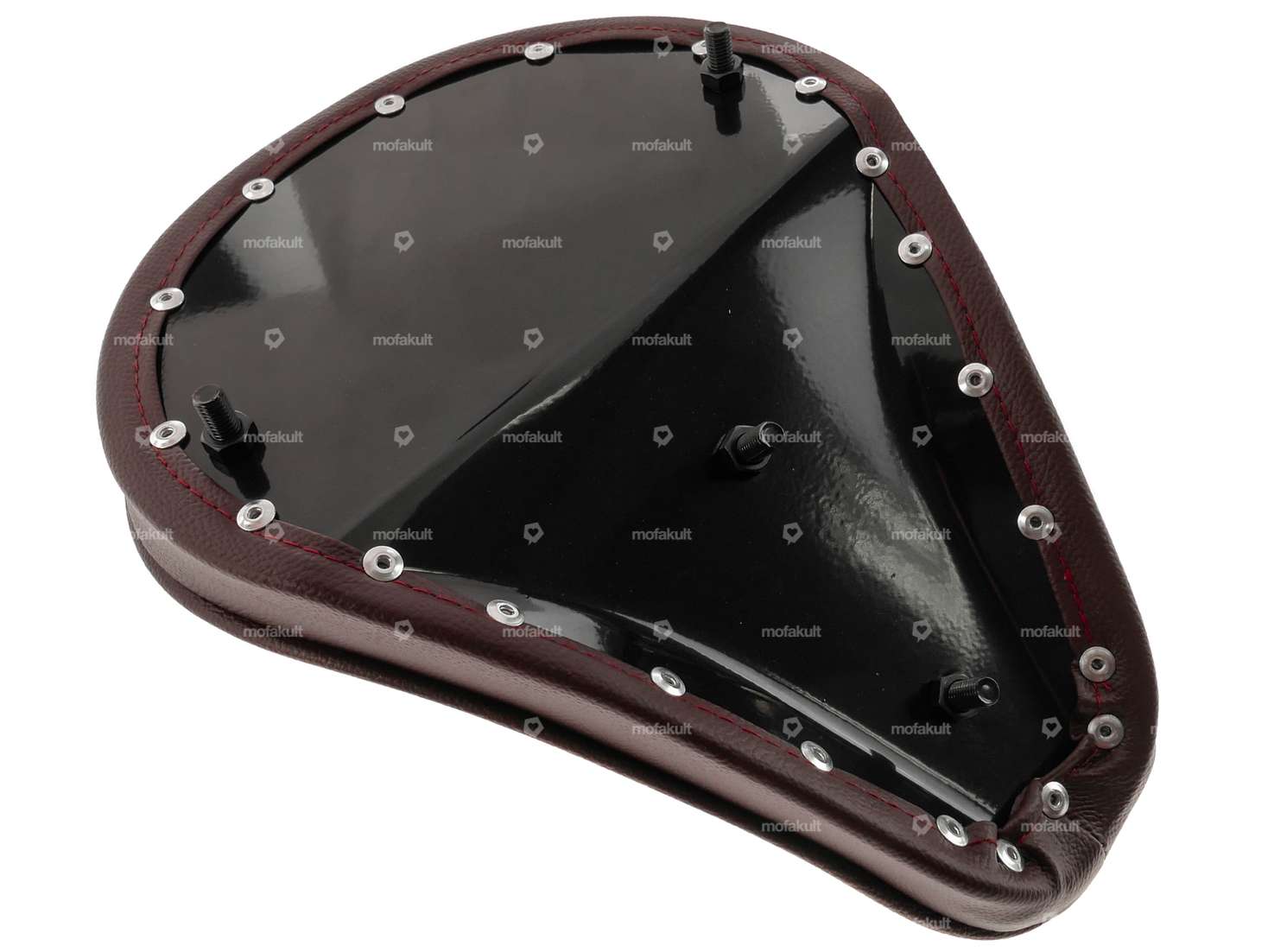 Saddle "Tuck & Roll" uni brown Carousel Image 6