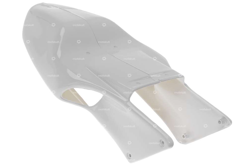 Polini racing shell "911" plastic white Carousel Image 1