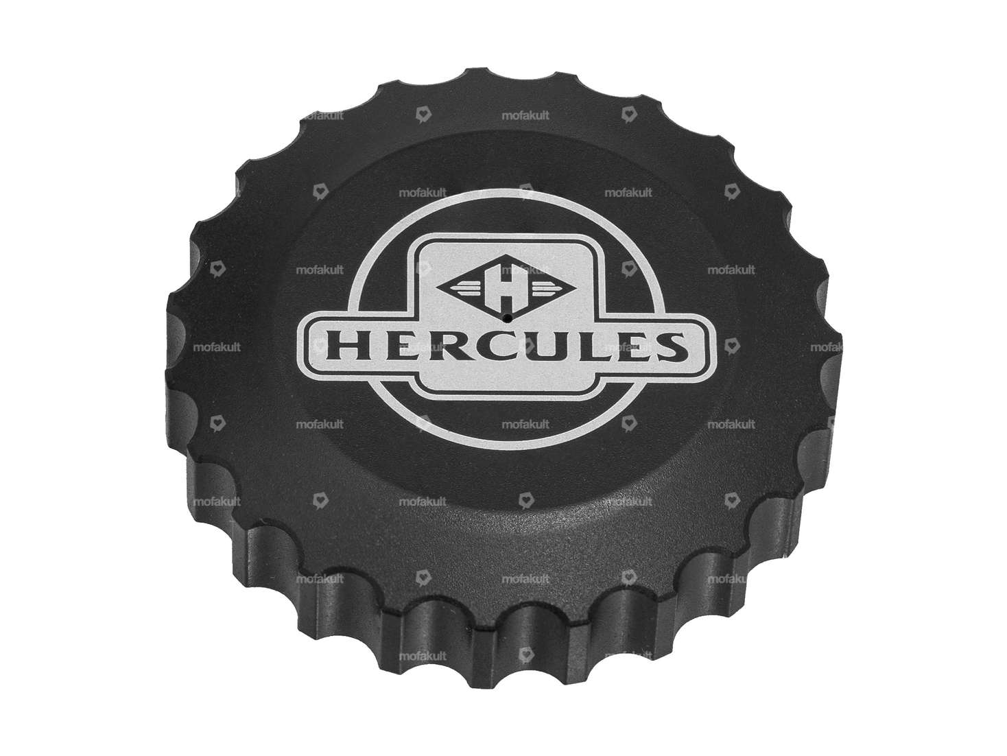 66HEROES tappo di rifornimento carburante "Hercules" a baionetta 40 mm nero Carousel Image 1