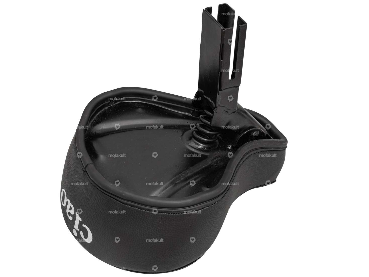 Sella "Ciao" scritta quadrata nera | Piaggio Ciao P Carousel Image 2