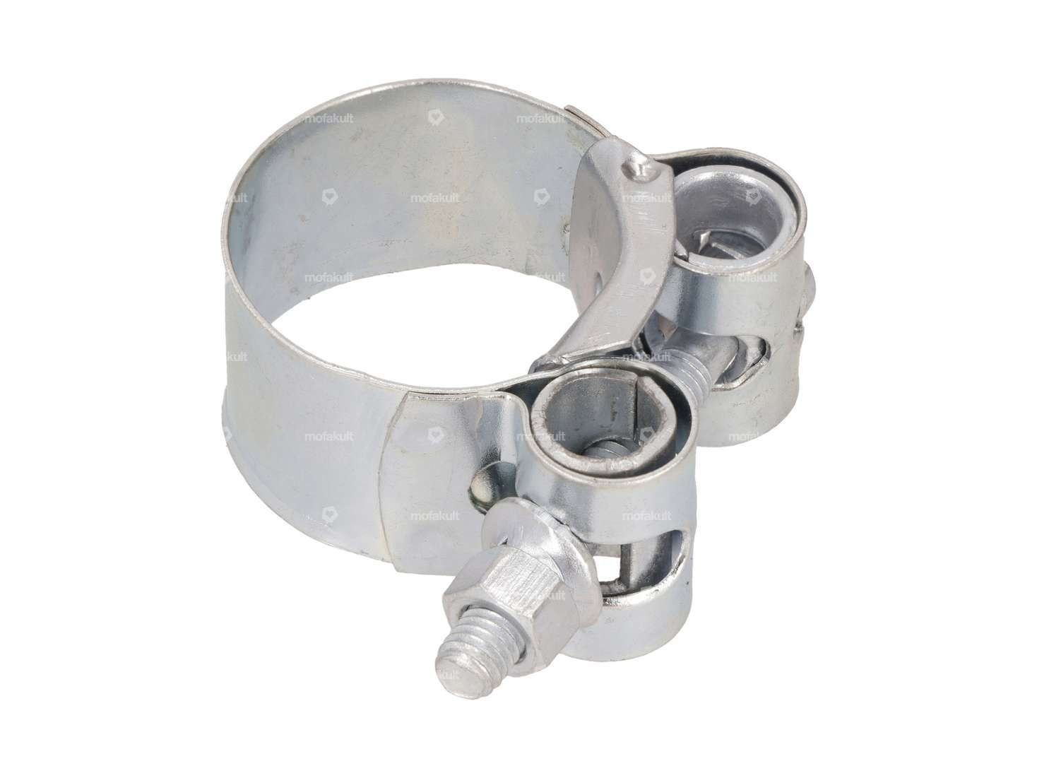 Morsetto a vite 26 - 28 mm solido W1 zincato Carousel Image 1