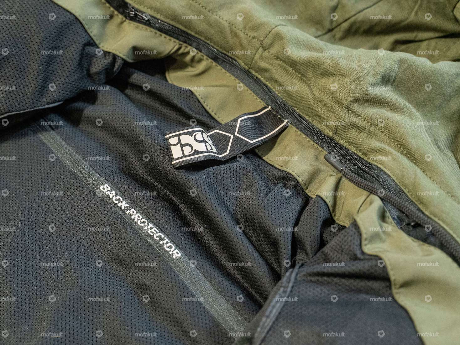 IXS Jacke «Jagdfieber» mit Protektoren Men olive (M - XXL) Carousel Image 4