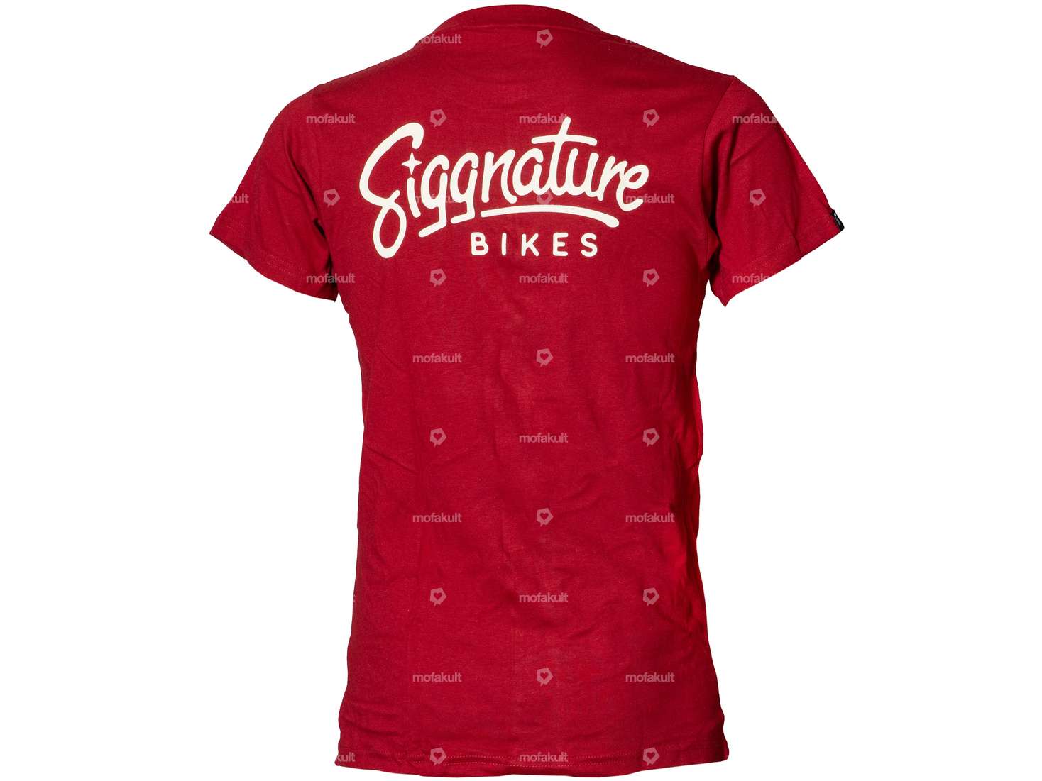 Siggnature T-Shirt «BASIGG» (XS - 2XL) rot Carousel Image 2