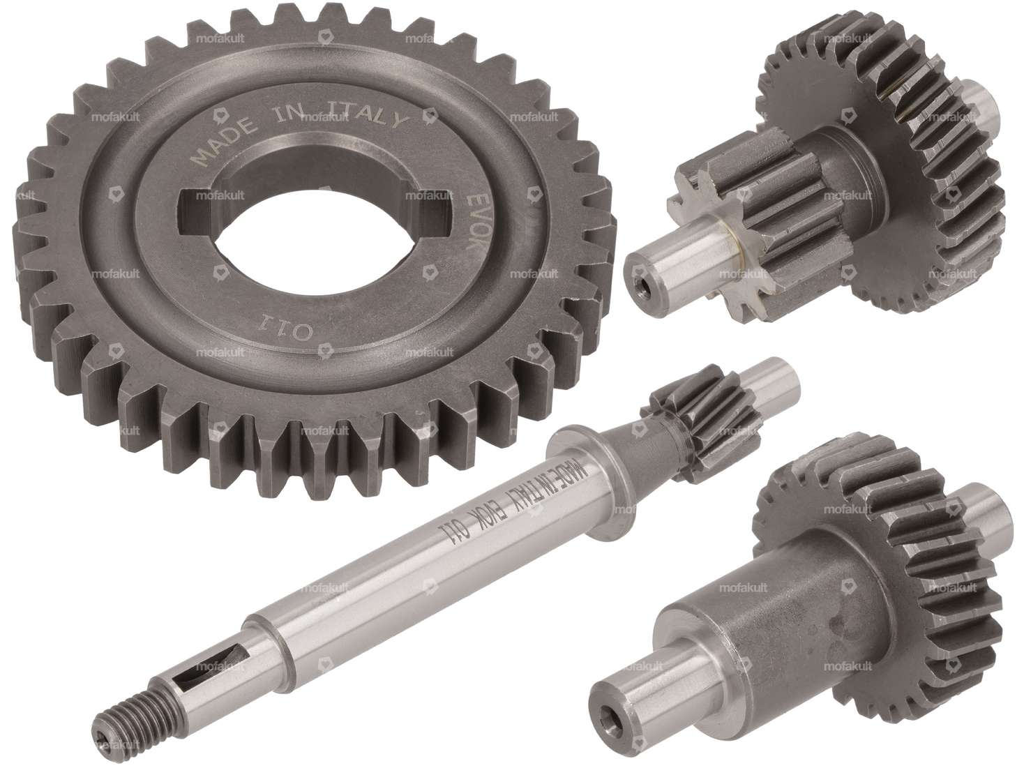 Set di ingranaggi EVOK 11:1 Vario | Piaggio Ciao, SI, Bravo, Boxer Carousel Image 1