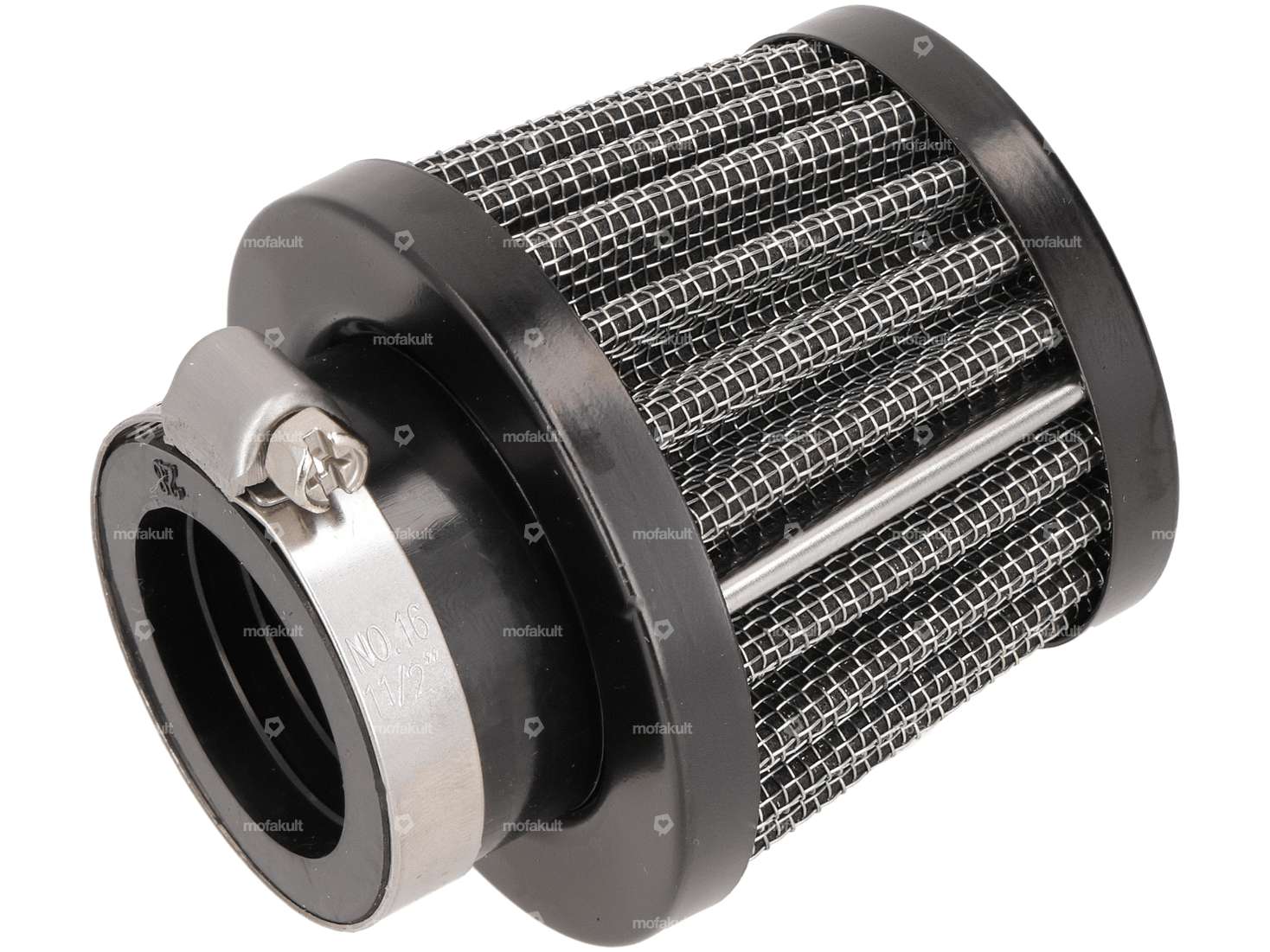 66HEROES Filtro aria a fungo nero Dell'Orto PHBG (Ø=28 mm) Carousel Image 1