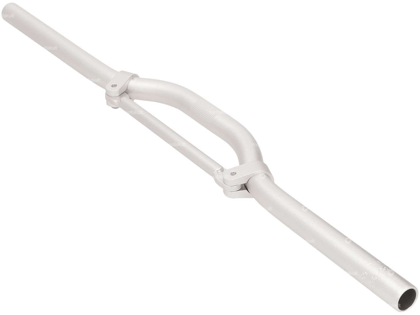 STR8 racing handlebar fork plate 7 cm / narrow aluminum matt Carousel Image 2
