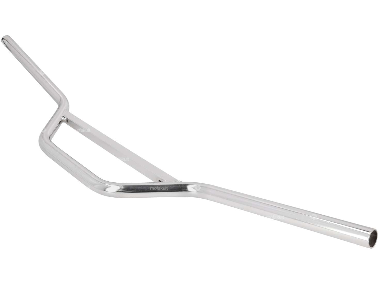 Lenker Gabelplatte 13 cm Motocross Chrom Carousel Image 2