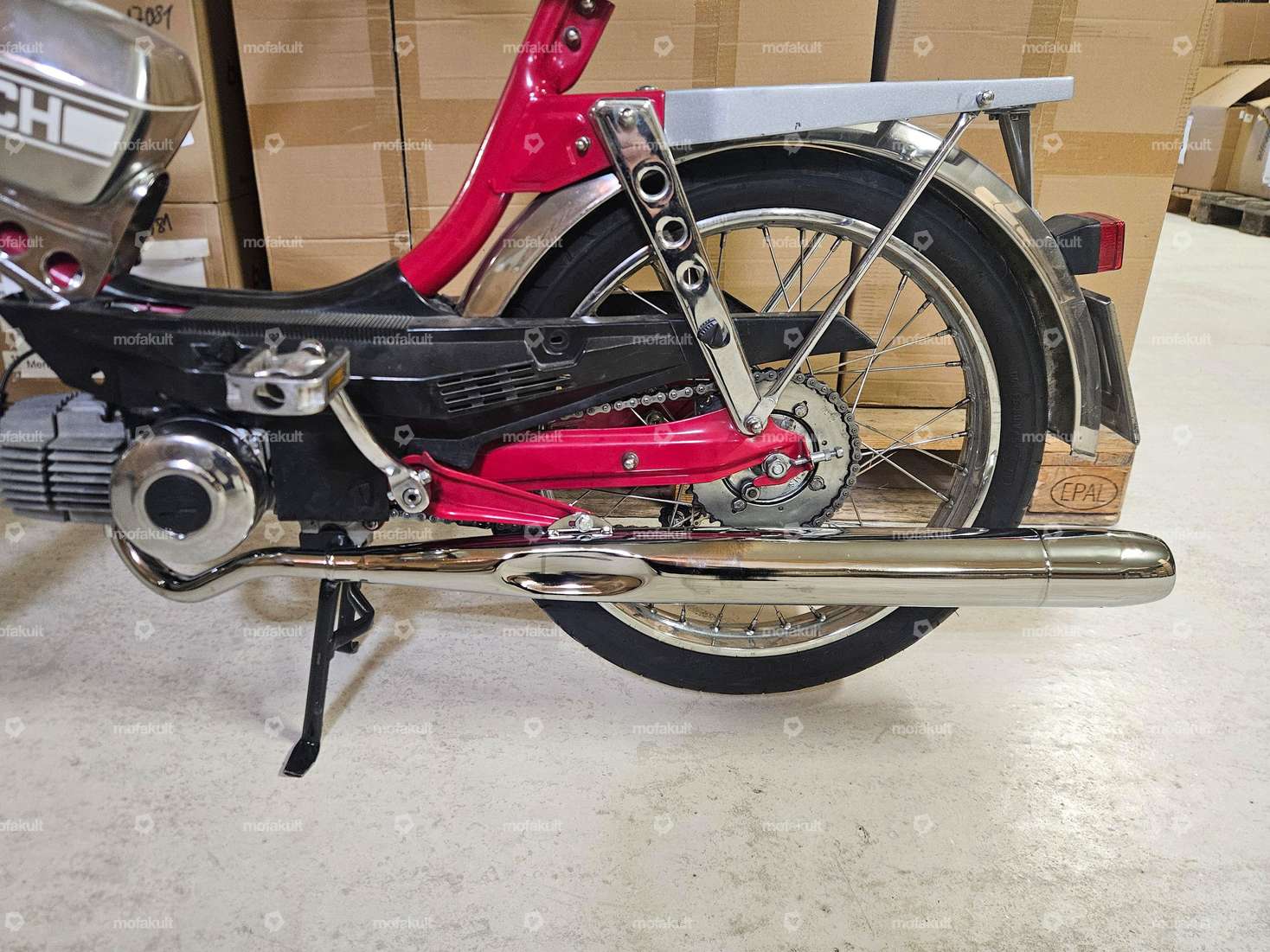 swiing® scarico a risonanza ingegnosa "TT" Ø 28 / 70 mm | Puch X30 Sport NS / NL Carousel Image 6