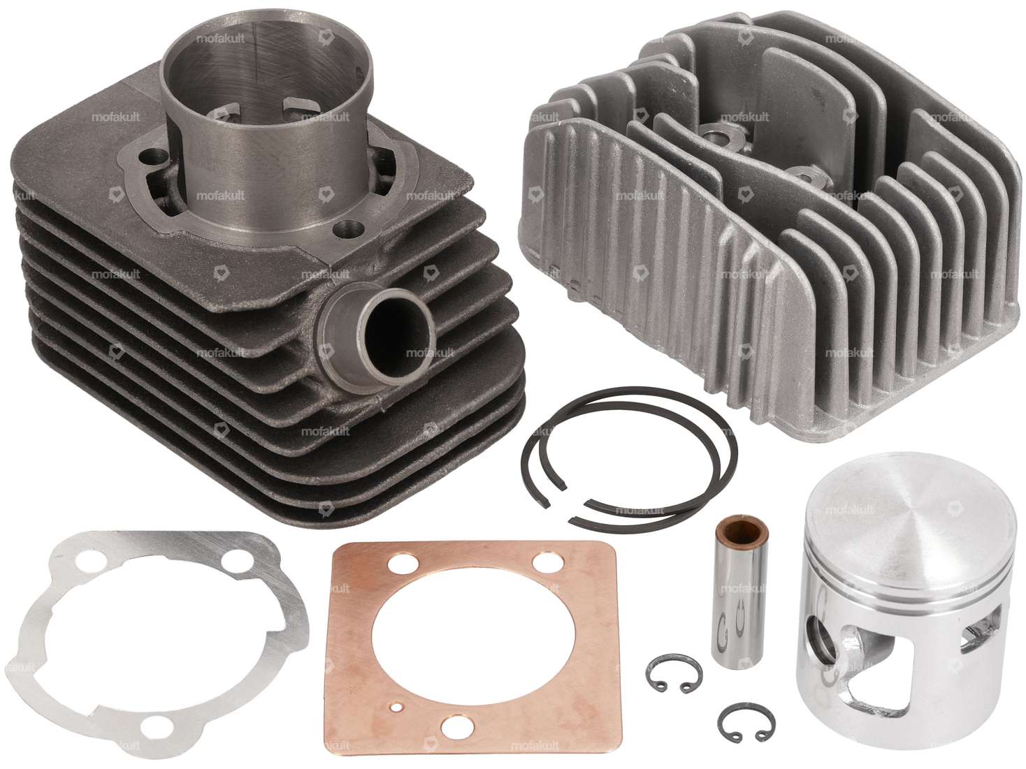Kit cilindro Polini 46 mm incl. testa 12 mm KoBo | Piaggio Ciao, Bravo, Boxer Carousel Image 1