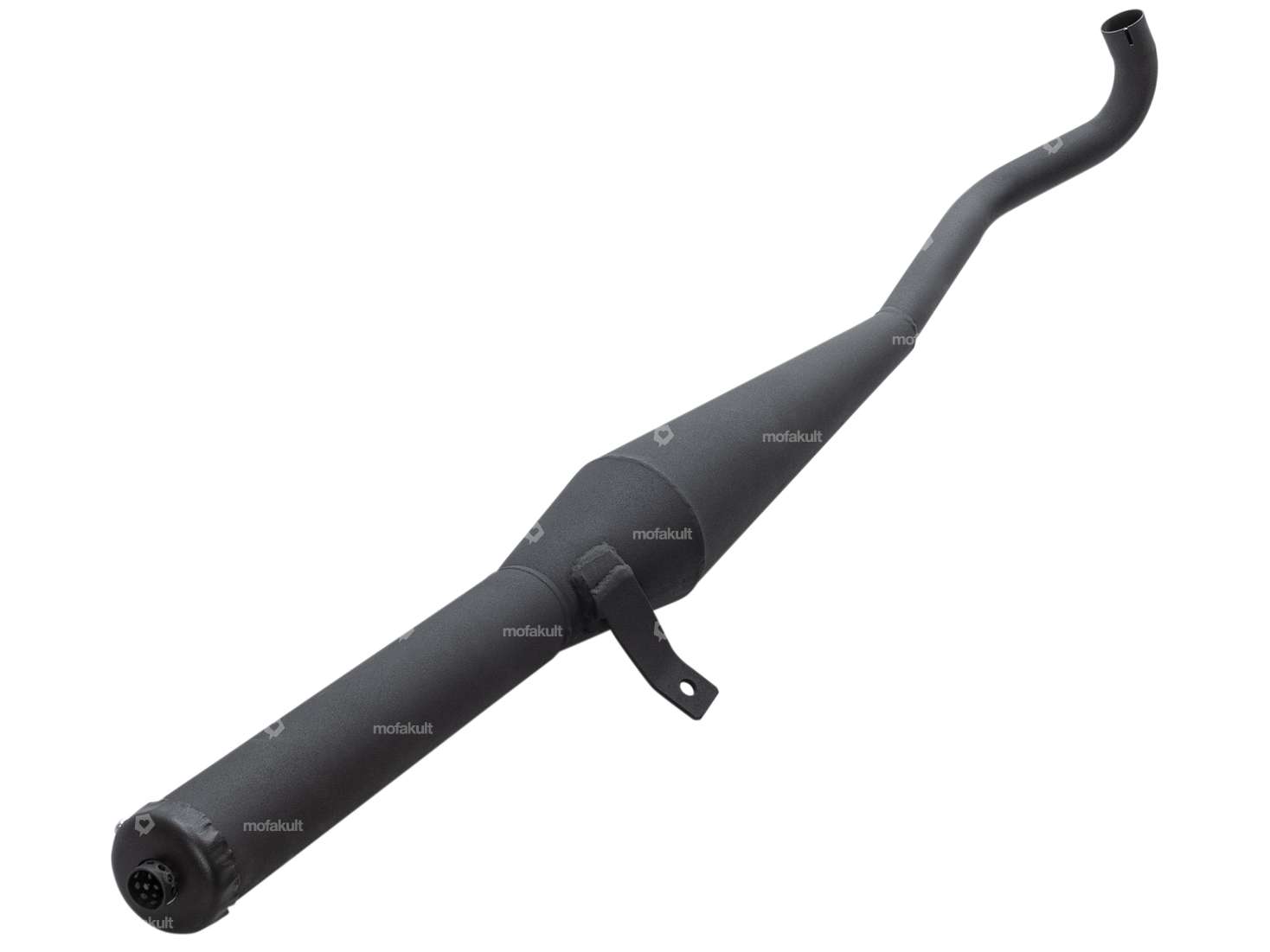 HOMOET "P4" Exhaust, 28 mm, Black | Hercules Prima, Optima Carousel Image 2