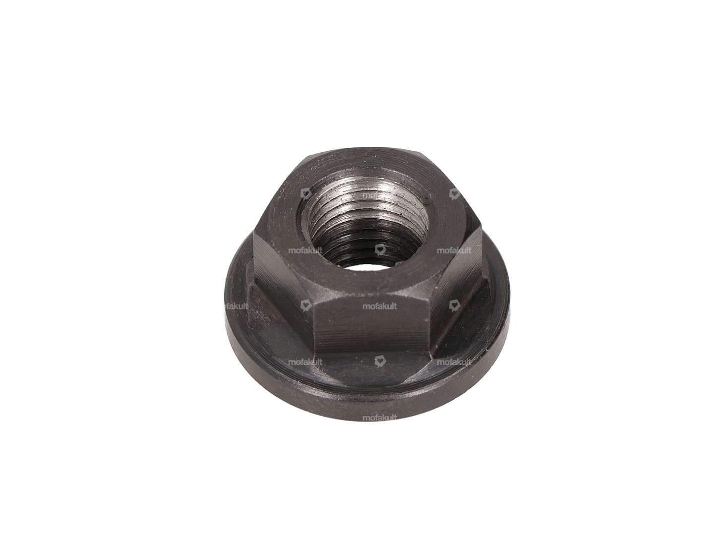 Dado M9x1 filettatura sinistrorsa SW14 con collare per volano Carousel Image 1