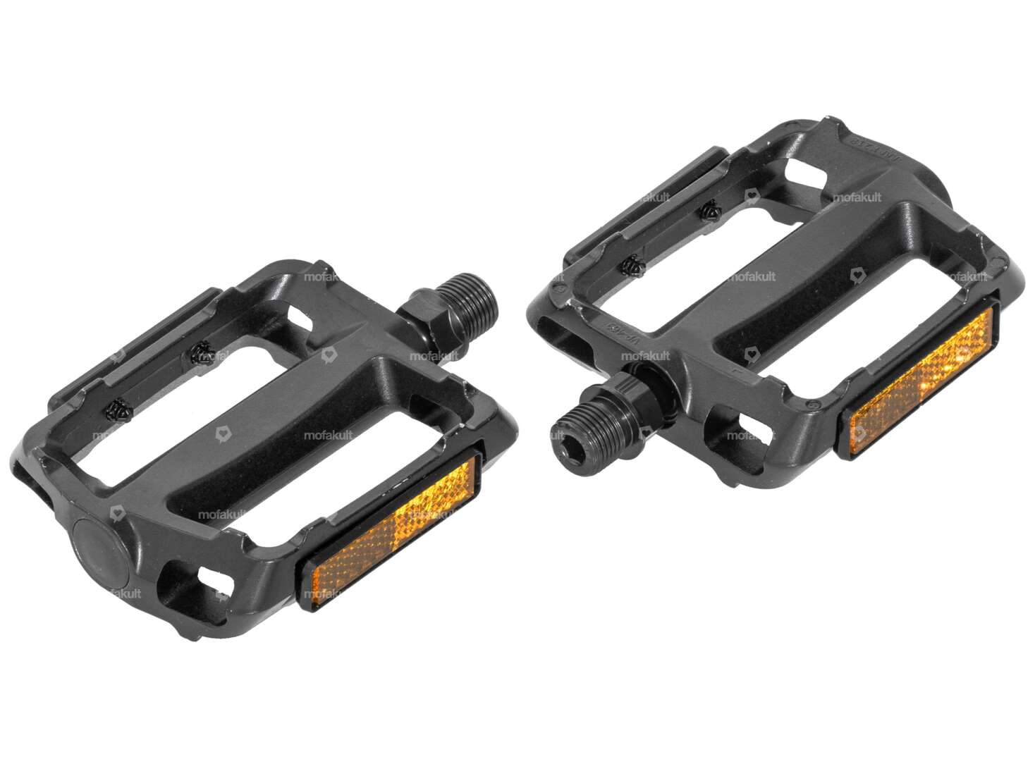 Pedale Aluminium schwarz «extravagant» Carousel Image 1