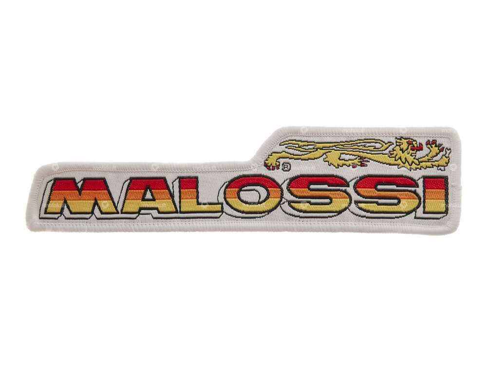 Toppa "Malossi" 120 x 30 mm Carousel Image 1