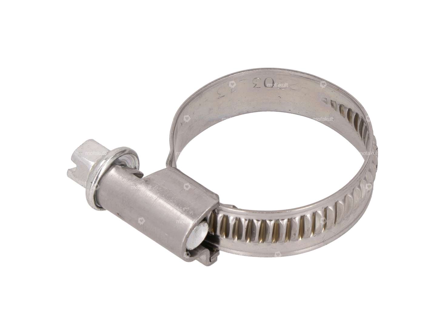Morsetto a vite GEMI 16 - 27 mm W2 Inox / zincato Carousel Image 2
