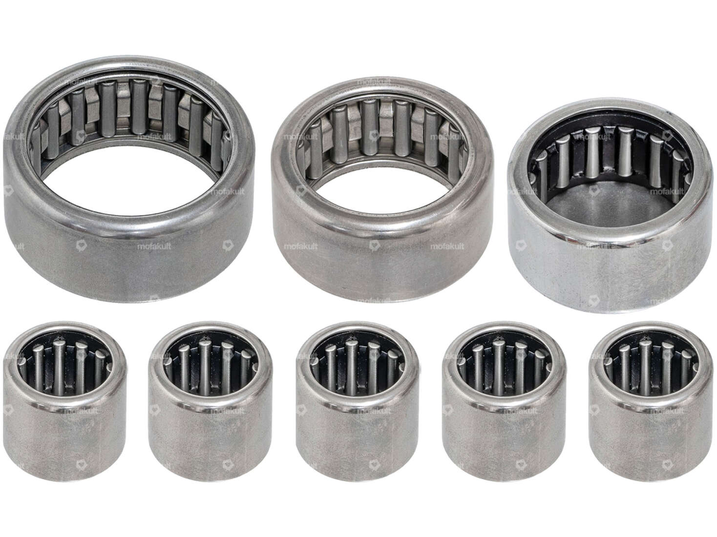 Set di cuscinetti a rullini Koyo MG3 & MG4 trasmissione Mono | Piaggio Ciao, SI, Bravo, Boxer Carousel Image 1