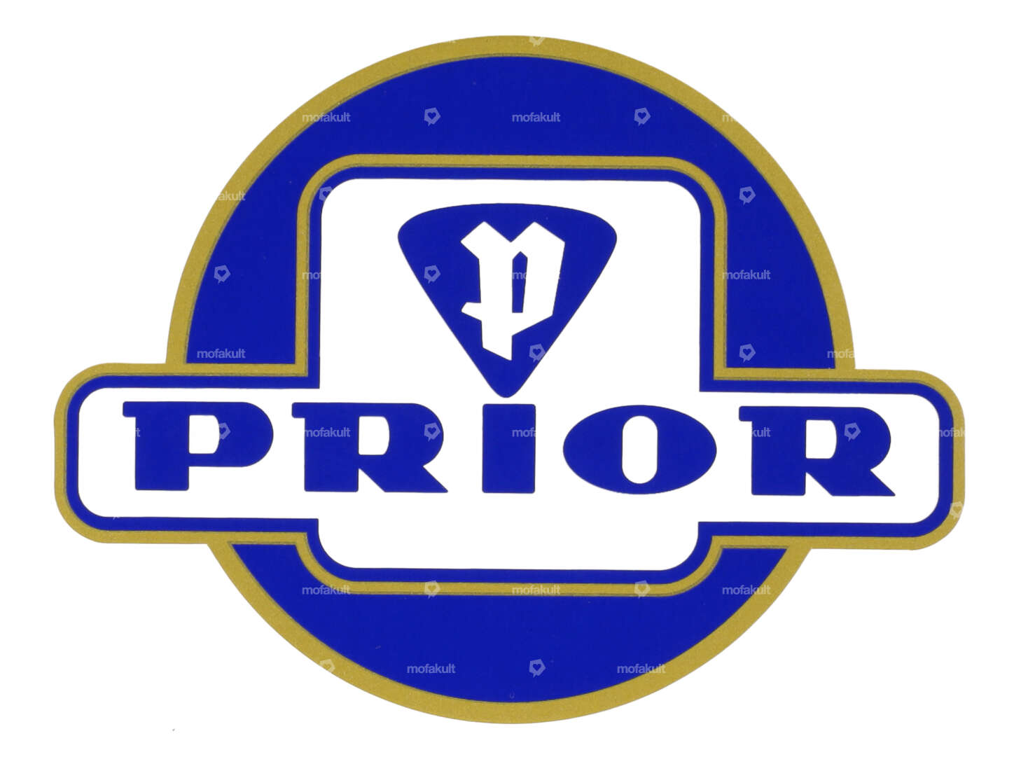 Adesivo "Prior" Ø 80 mm Cresta del serbatoio | Prior Carousel Image 1