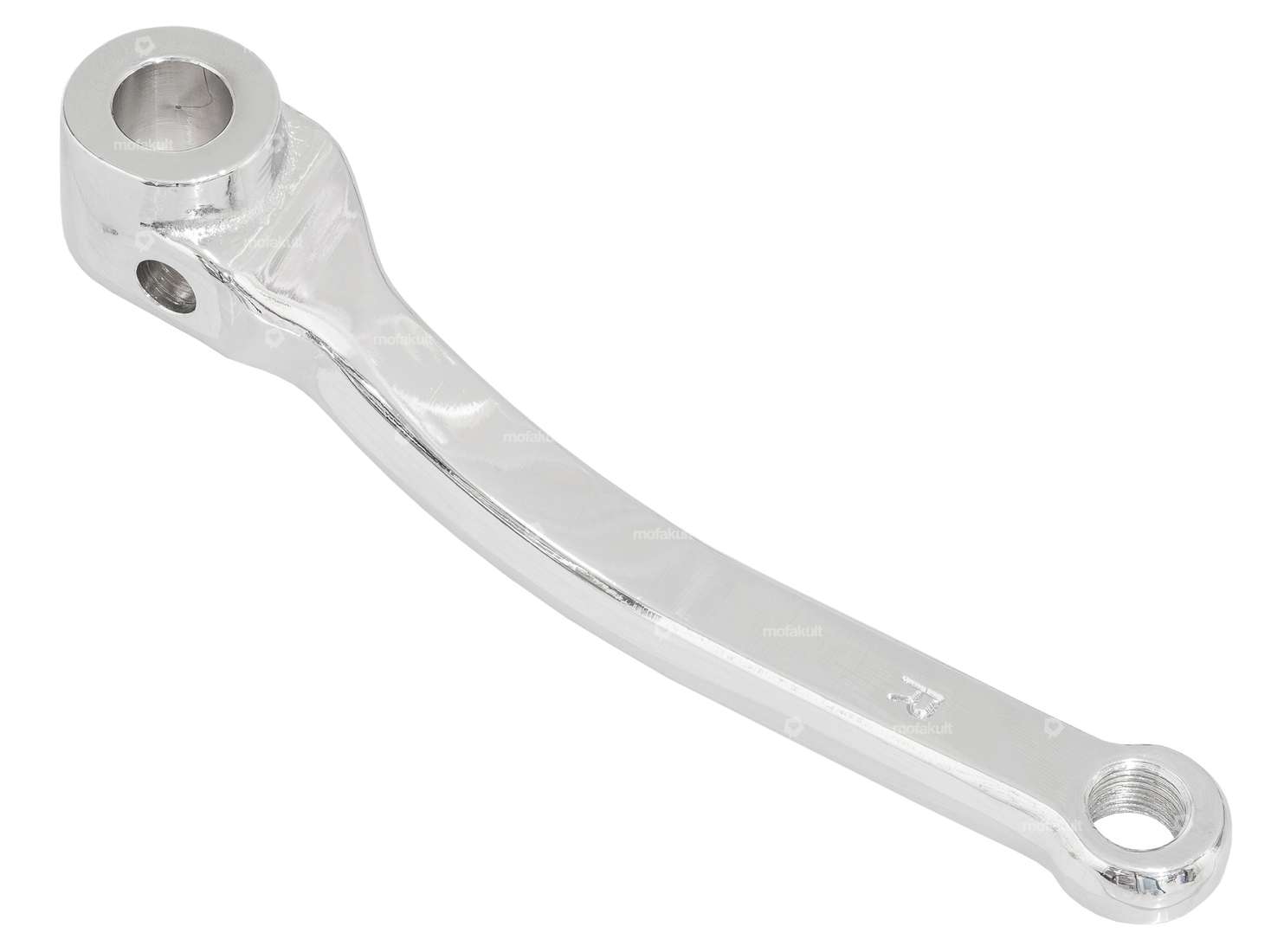 GPO pedale manovella destra cromato (originale Puch) Carousel Image 2