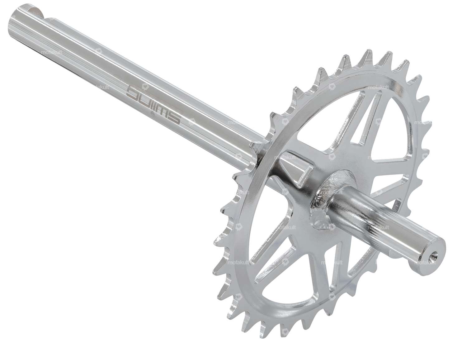 swiing® revival Tretachse mit Kranz Chrom | Zündapp Belmondo Carousel Image 1