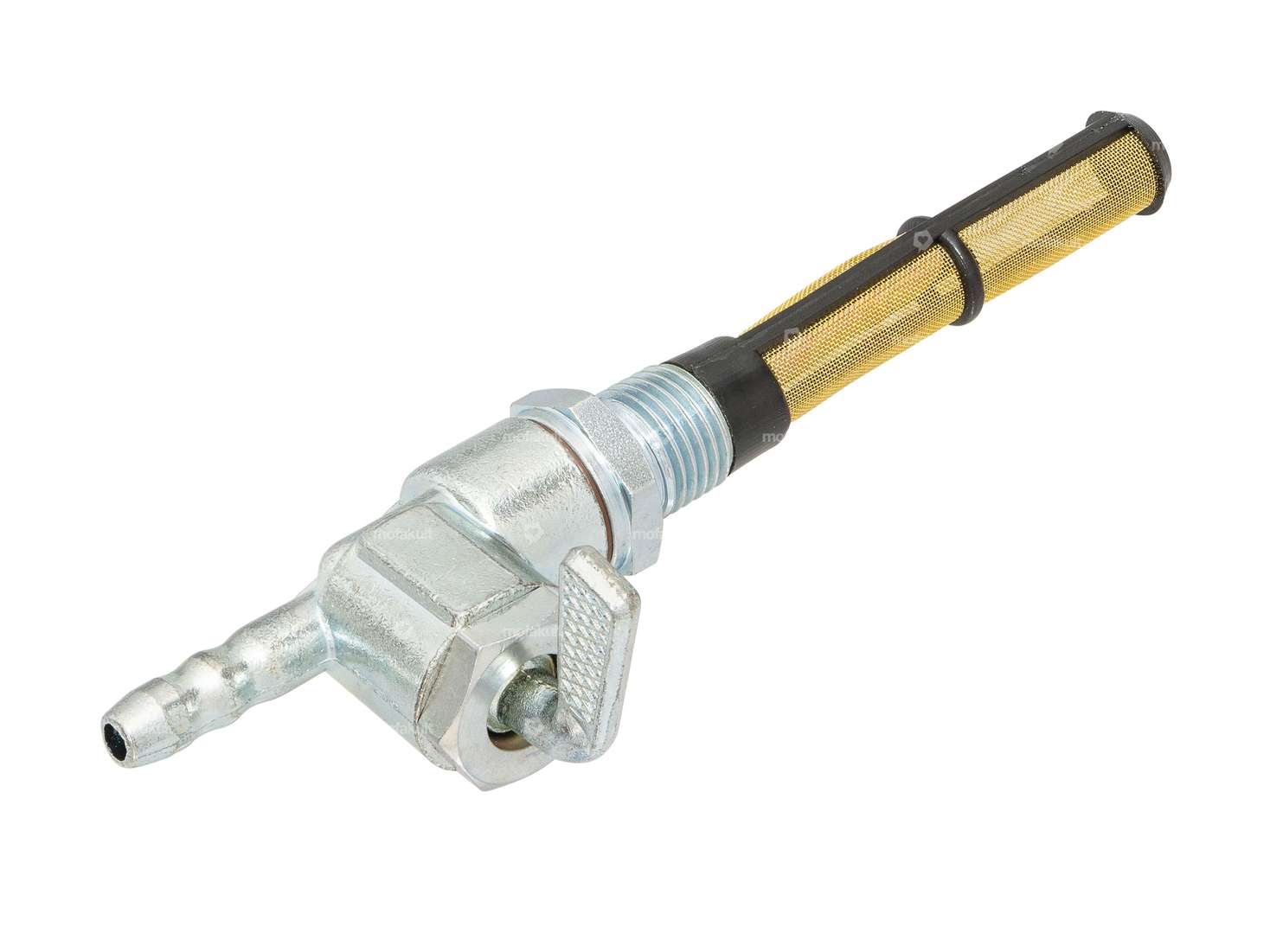 Benzinhahn senkrecht 1/2" (zum einschrauben) unten abgehend Carousel Image 2