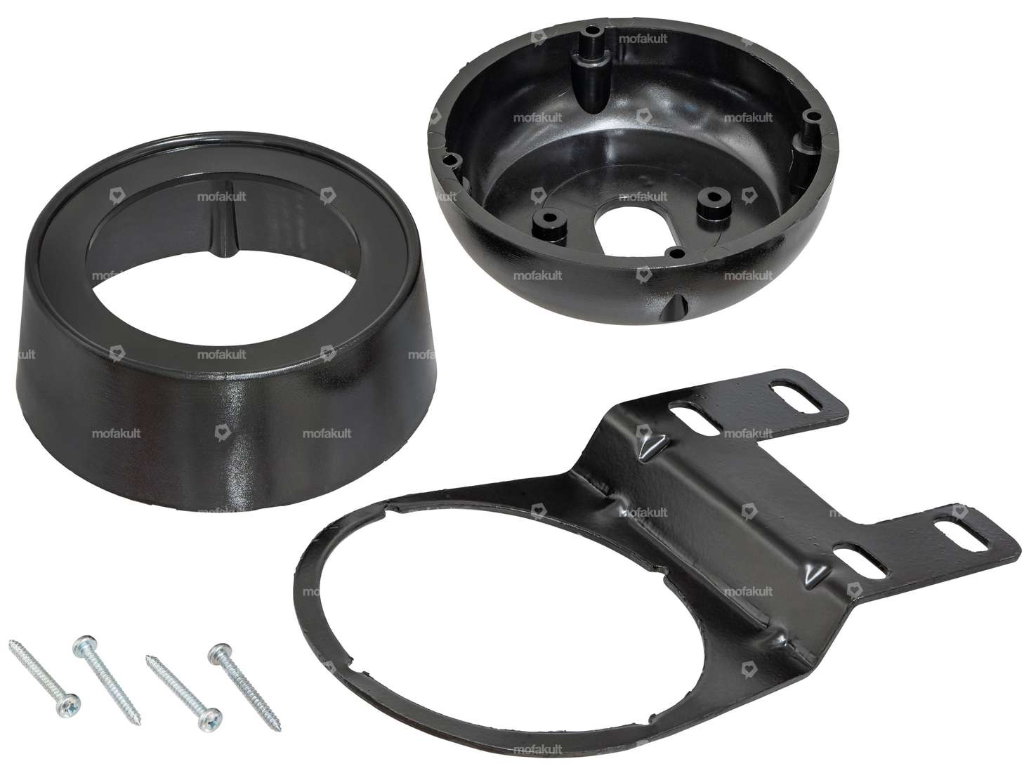 Speedometer bracket Ø 60 mm with black tab Carousel Image 3