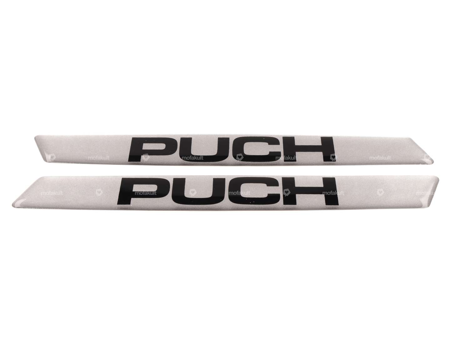 Adesivo serbatoio "Puch" 3D in silicone 206 x 26 mm | Puch Maxi Carousel Image 2