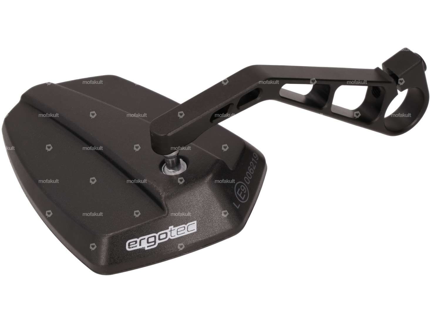 specchio ergotec M-77 angolare CNC 12 cm nero Carousel Image 3