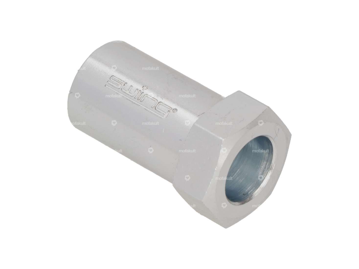 swiing® revival long nut M9.5x1 x 26 wheel nut galvanized | Sachs Rixe Carousel Image 2