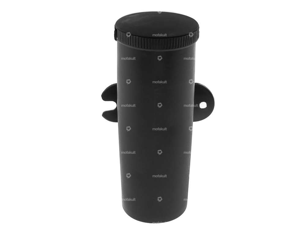 Cassetta porta attrezzi rotonda in plastica nera Carousel Image 5