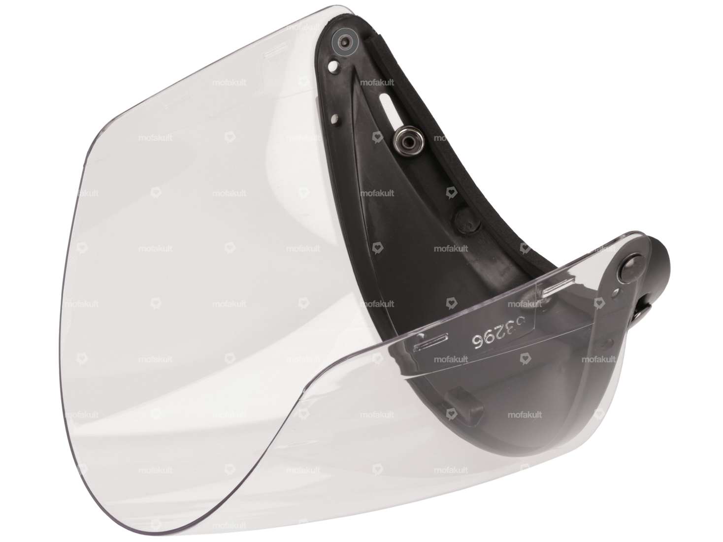 Visor jet helmet large Carousel Image 2