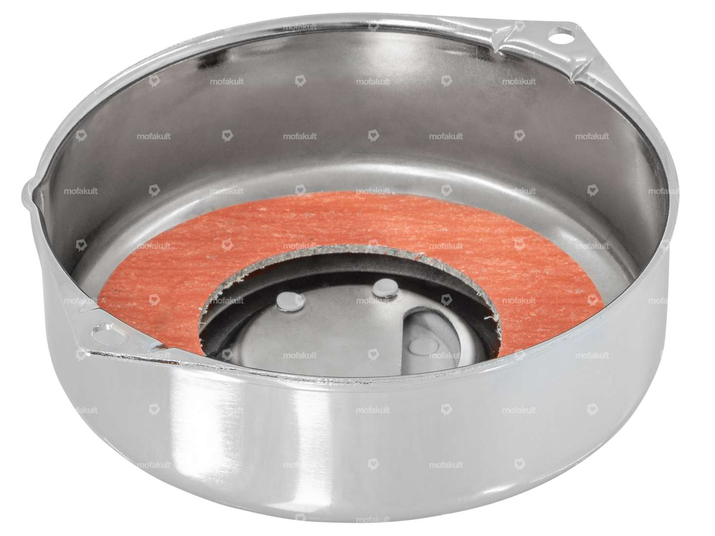 GPO coperchio accensione cromato emblema "Puch" grigio | Puch Carousel Image 3