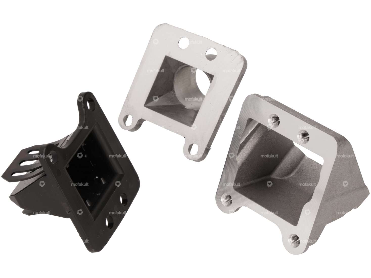 Malossi 4 diaframmi pieghevoli carbonite Puch Carousel Image 2