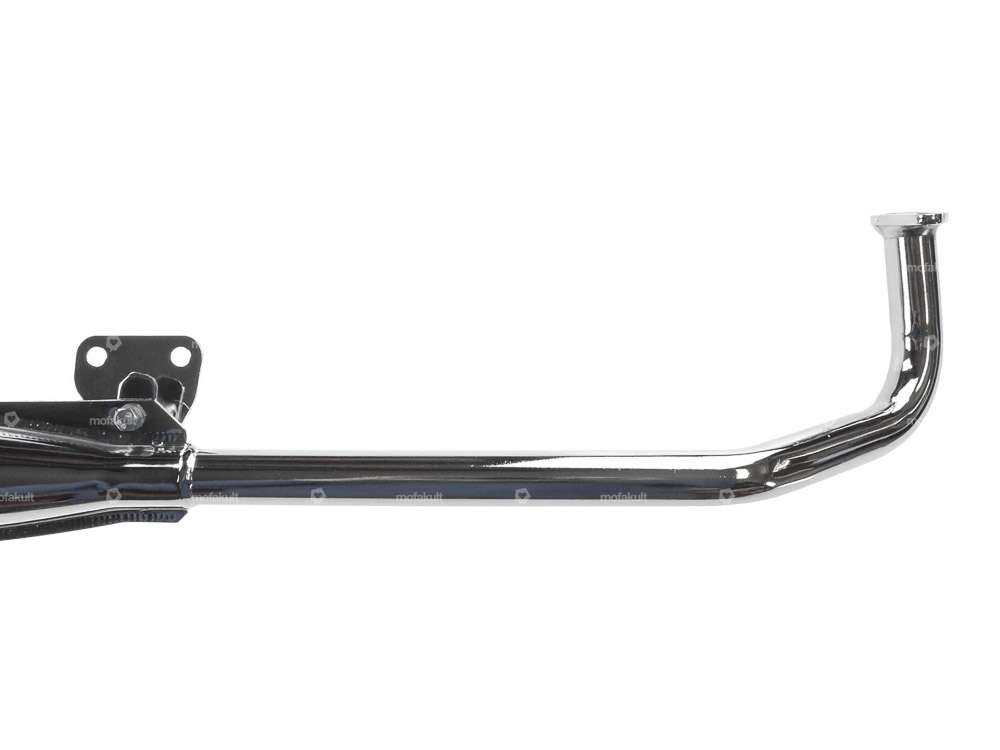 Scarico 25 mm uscita diritta cromo | Tomos Carousel Image 2